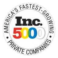 Inc 5000. America's Fastest Growing Private Companies Logo