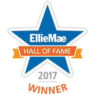 Direct Mortgage Loans | EllieMae Hall of Fame Logo