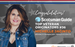 Michelle Jacinto #36 Scotsman Guide Top Veteran Originator 2021