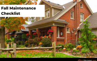 Fall Maintenance Checklist