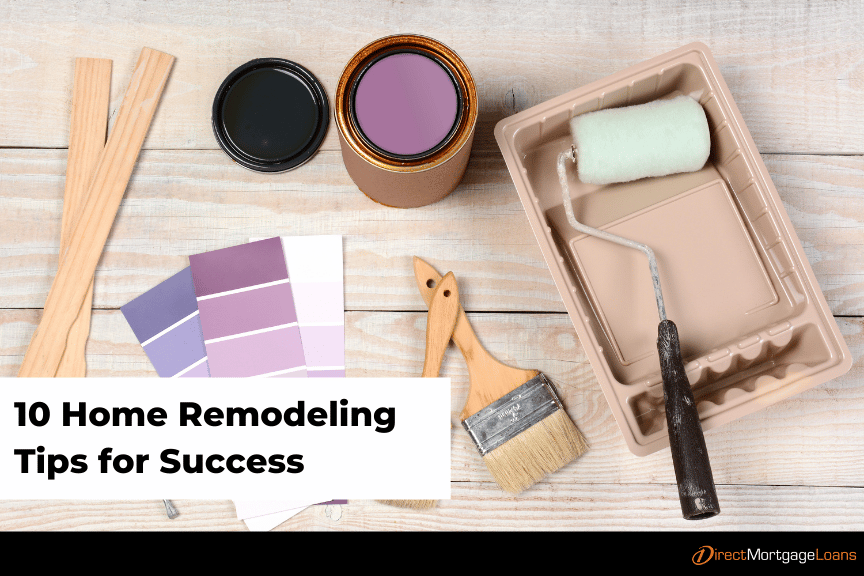 10 Home Remodeling Tips for Success