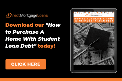 Purchase a home with student loan debt