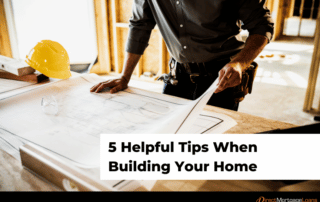 Tip when building your home