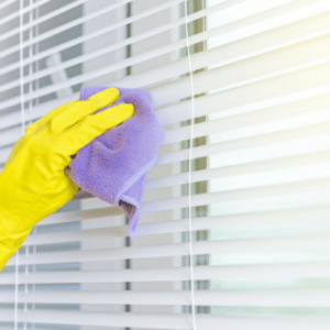 Clean Blinds Summer Home Maintenance Tip