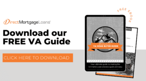 Mobile tablet with VA Home Buyer Guide displayed on it