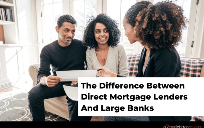 The Difference Between Direct Mortgage Lender vs Banks