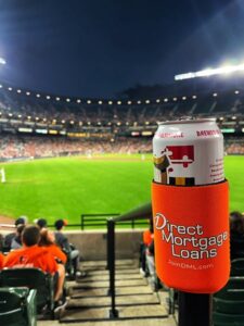 Direct Mortgage Loans Orange Koozie