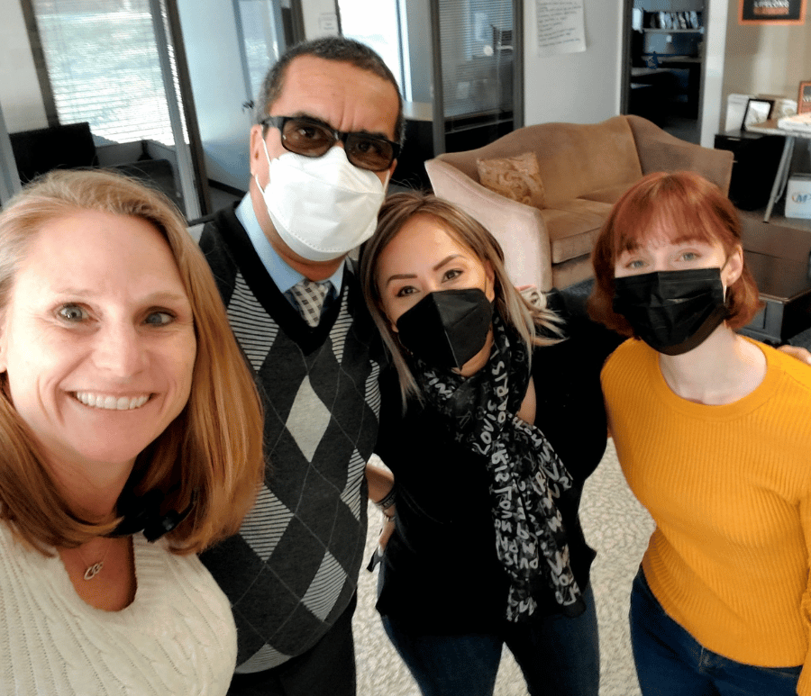 Closing Photo with Mask