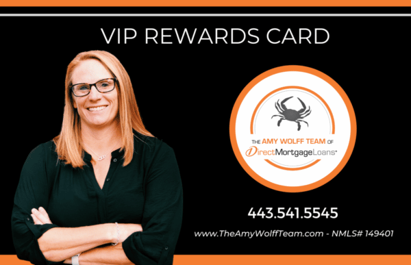 Amy Wolff Team VIP Rewards Card