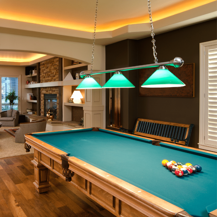 Billiards room