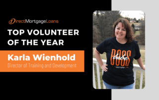 Direct mortgage loans volunteer of the year