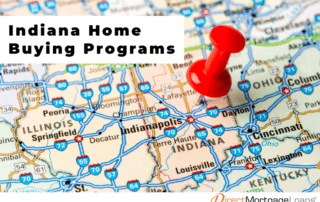 Indiana Home Buying Programs, map of Indiana