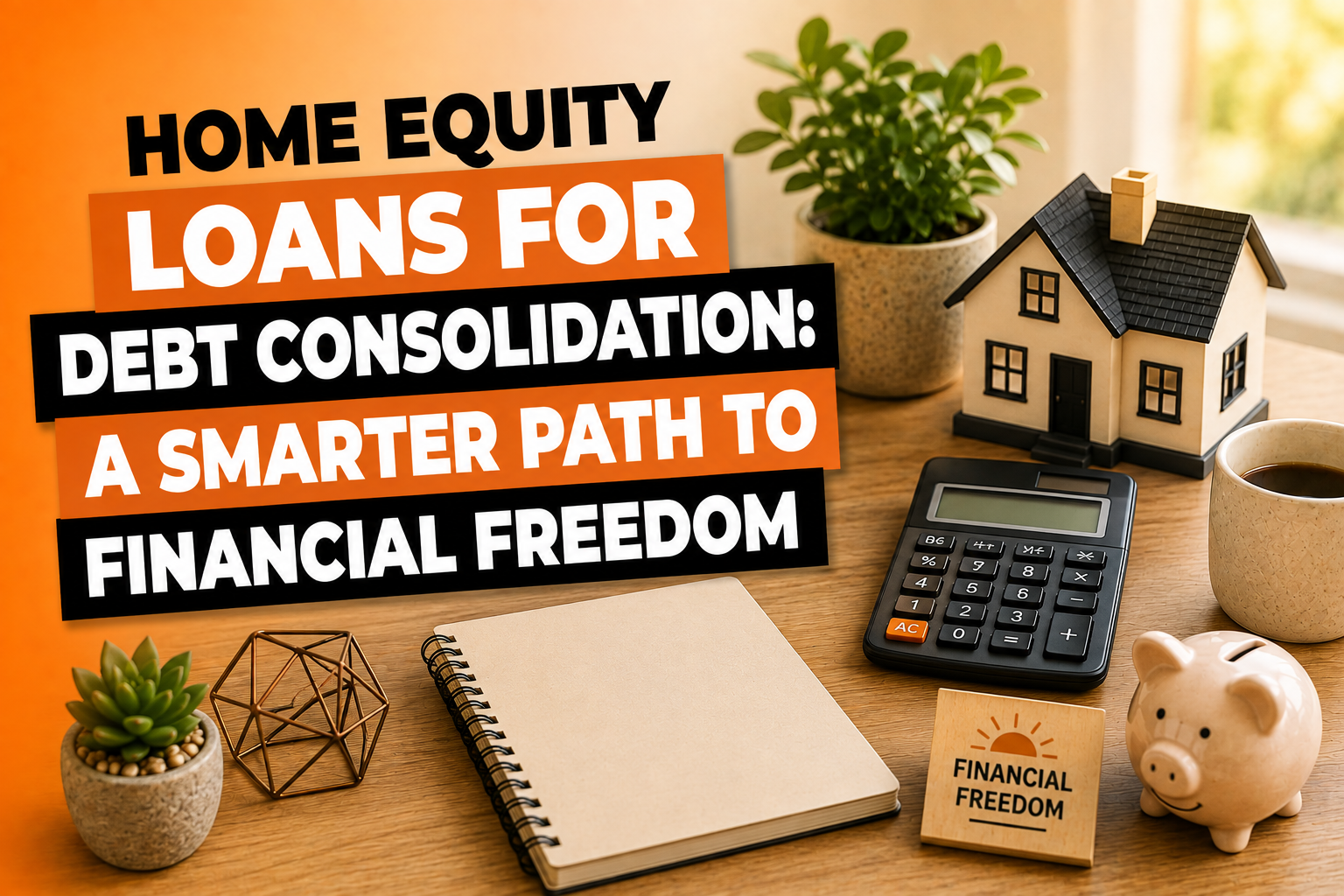 Home Equity Loans for Debt Consolidation: A Smarter Path to Financial Freedom
