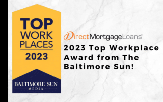 Top Workplace Award 2023 from The Baltimore Sun