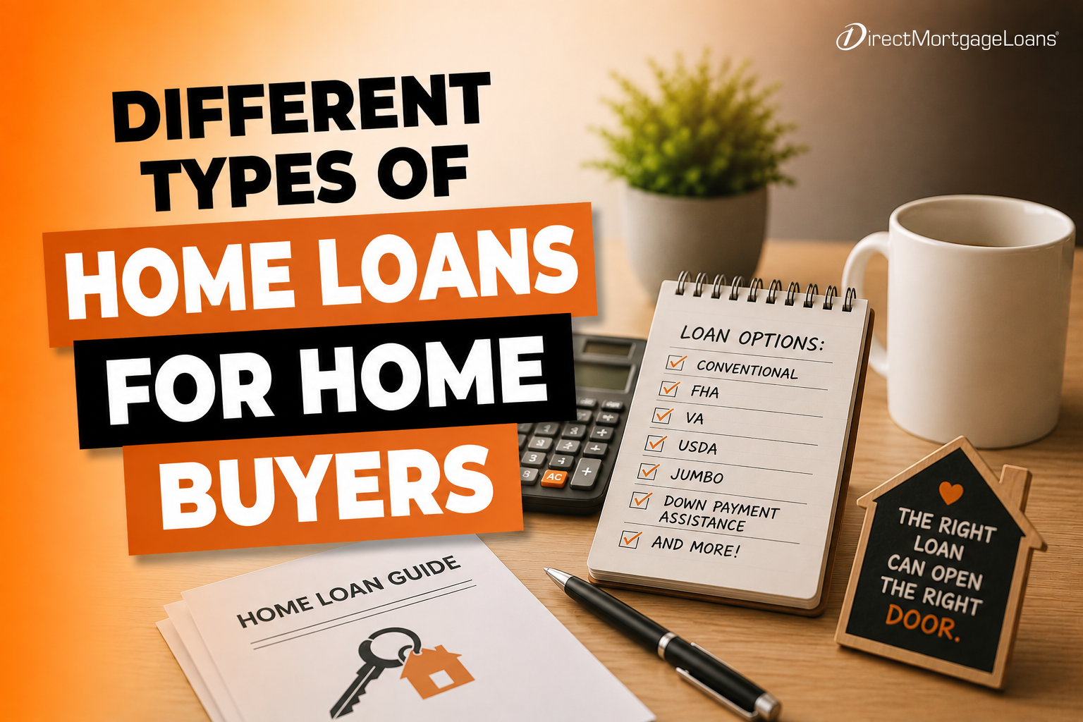 Different Types Of Home Loans For Home Buyers