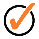 Check mark graphic