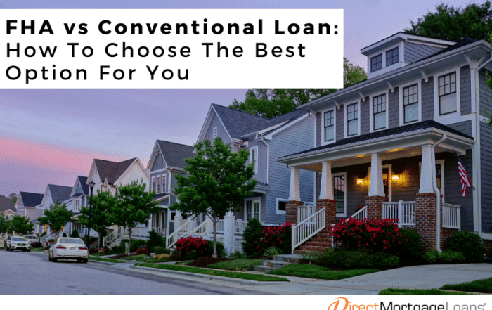 FHA vs Conventional Loan