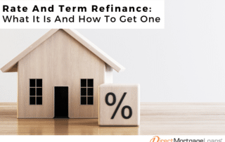 Rate and term refinance