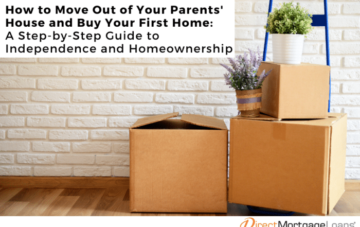 How to move out of your parents house