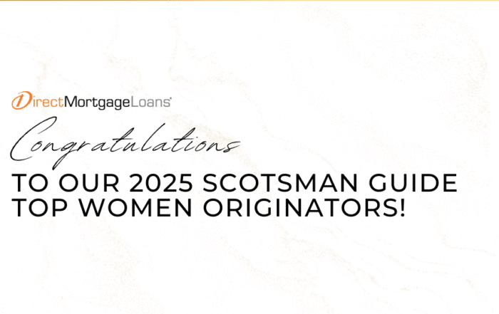 Direct Mortgage Loans is proud to celebrate four outstanding women who have earned national recognition on the 2025 Scotsman Guide Top Women Originators list.