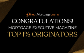 Celebrating Direct Mortgage Loans' Top 1% Mortgage Originators