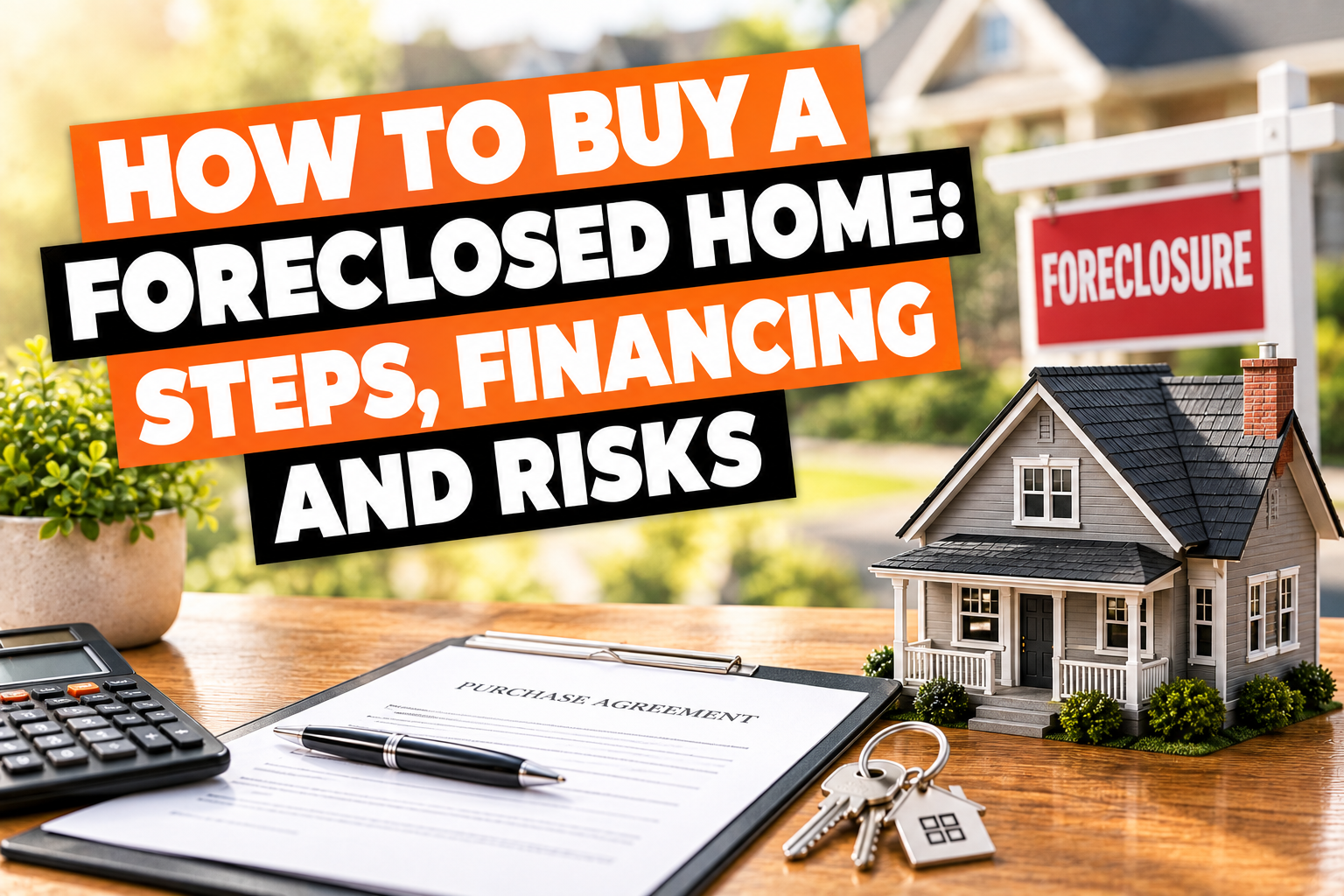 how to buy a foreclosed home